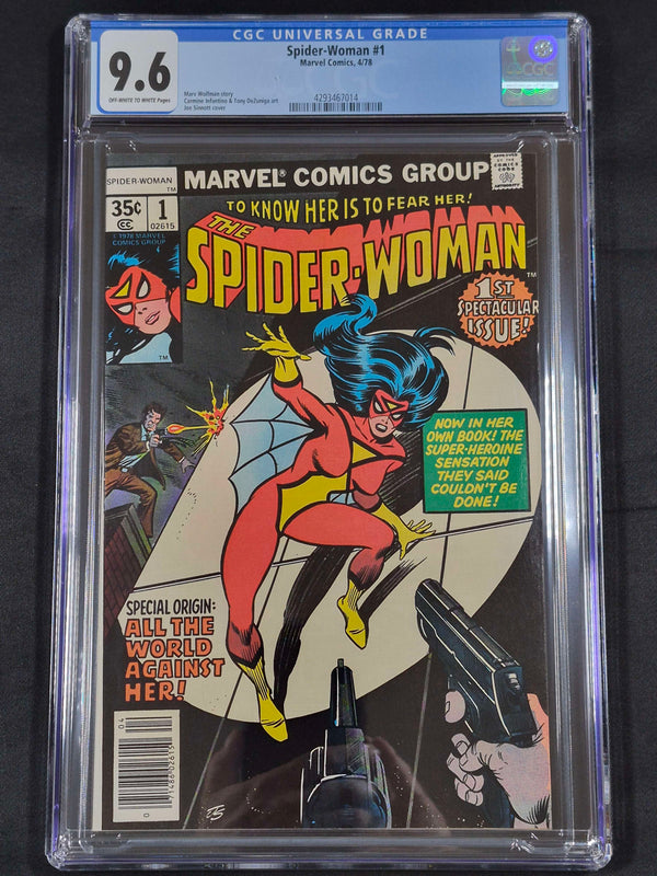 Spider-Woman #1 CGC 9.6 1st Solo Title