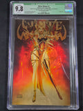 White Widow #1 CGC 9.8 Manufacturing ERROR/Live Sale Gold Queen Metal Edition #26/50
