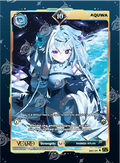 VCard Divine Chaos - 1st Edition - Ultra Rare Power 10 Aquwa
