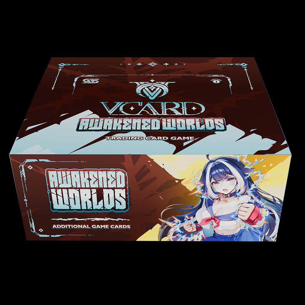 VCard - Awakened Worlds First Edition Booster Box - Sealed