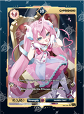 VCard Divine Chaos - 1st Edition - Ultra Rare Power 10 Chibidoki