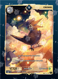 VCard Awakened Worlds - 1st Edition - Rare Power 9 Crowki Holo