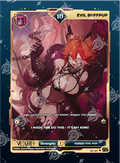 VCard Divine Chaos - 1st Edition - Ultra Rare Power 10 Evil Buffpup