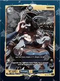 VCard Divine Chaos - 1st Edition - Ultra Rare Power 10 Geega