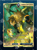 VCard Divine Chaos - 1st Edition - Ultra Rare Power 10 Kairyu Crocodile