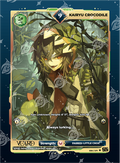 VCard Divine Chaos - 1st Edition - Rare Power 9 Holo Kairyu Crocodile