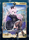 VCard Awakened Worlds - 1st Edition - Rare Power 9 Nyanners Holo