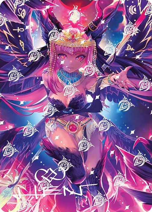 VCard Rising Stars 1st Edition - Artist Series Box Topper - Pharaoh Nephasis
