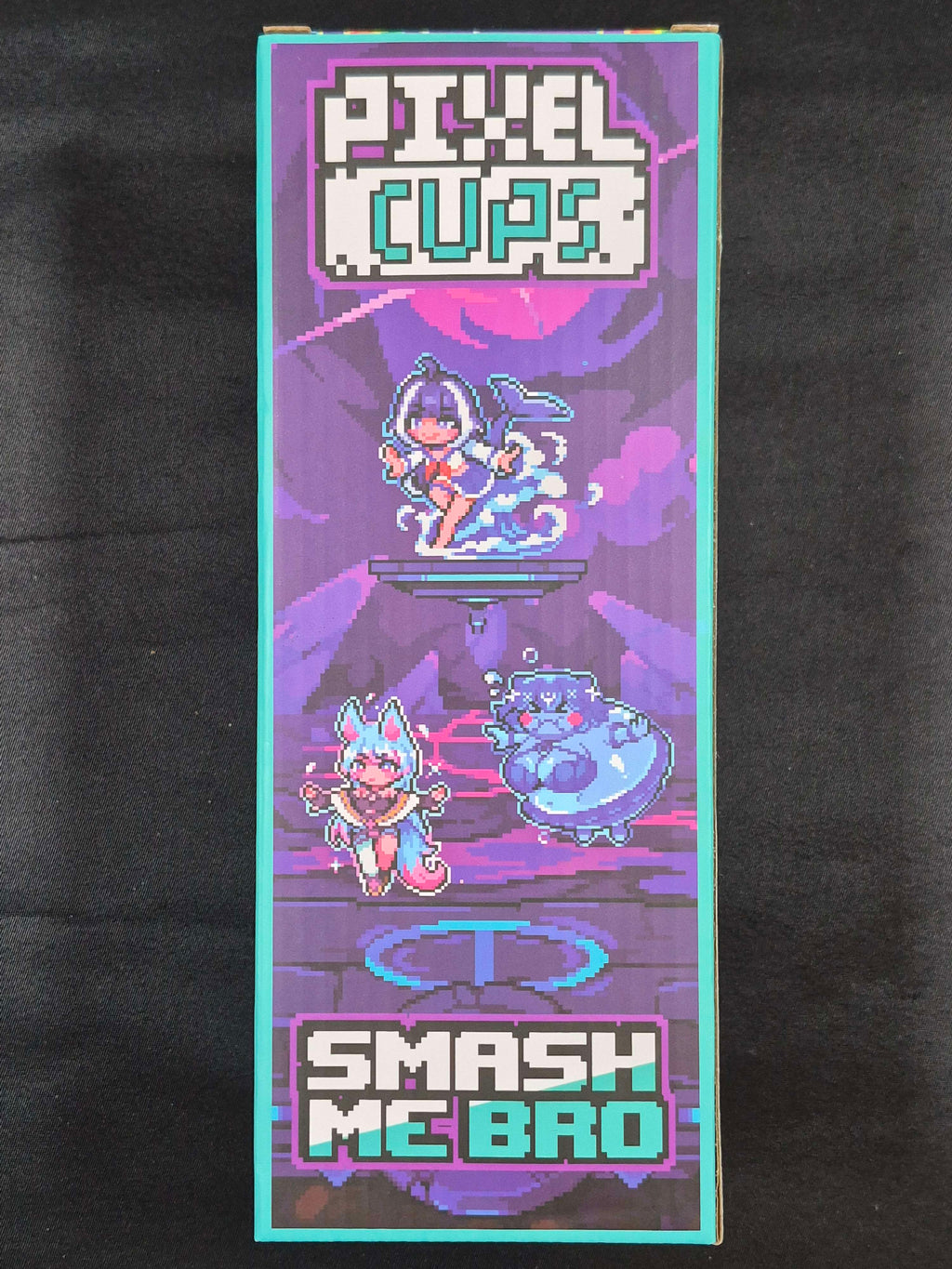 Gamersupps Pixel Cups: Smash Me Bro Metal Shaker
