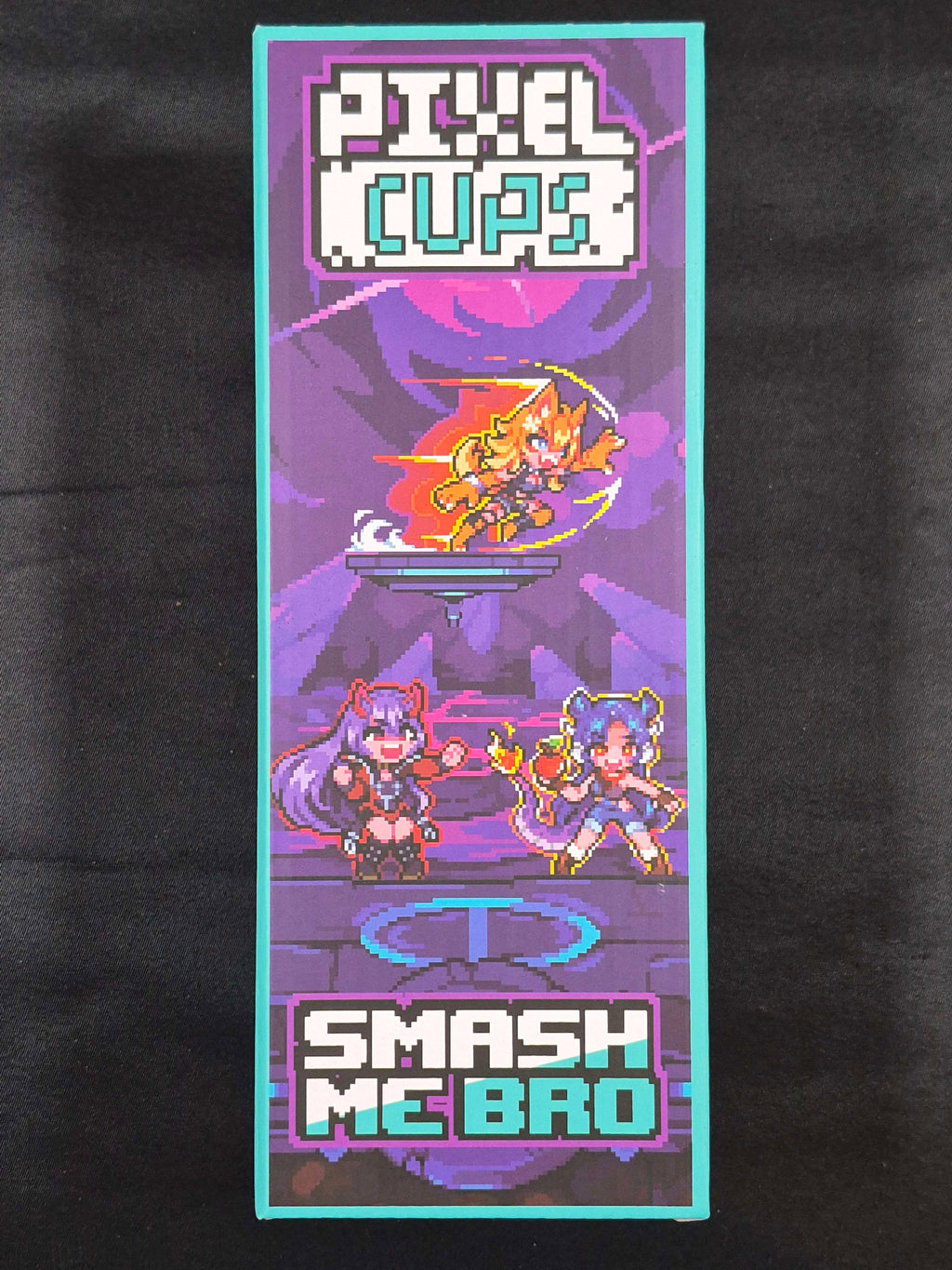 Gamersupps Pixel Cups: Smash Me Bro Metal Shaker