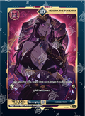 VCard Divine Chaos - 1st Edition - Ultra Rare Power 10 Vexoria The Sun Eater