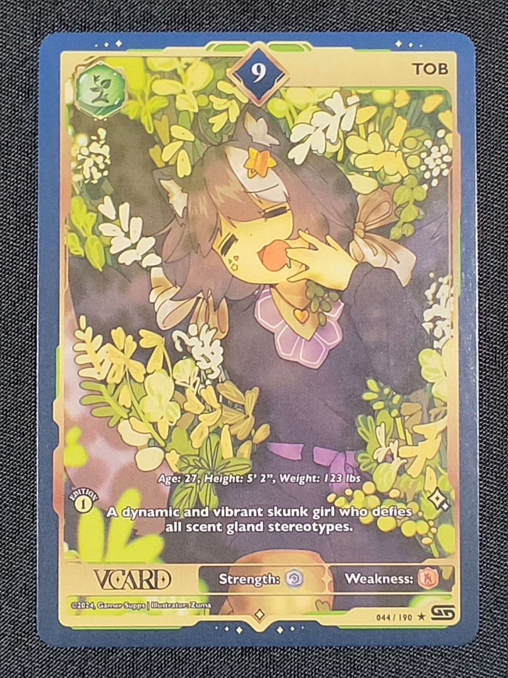 GamerSupps VCard Rising Stars 1st Edition - Rare Power 9 Tob - 044/190
